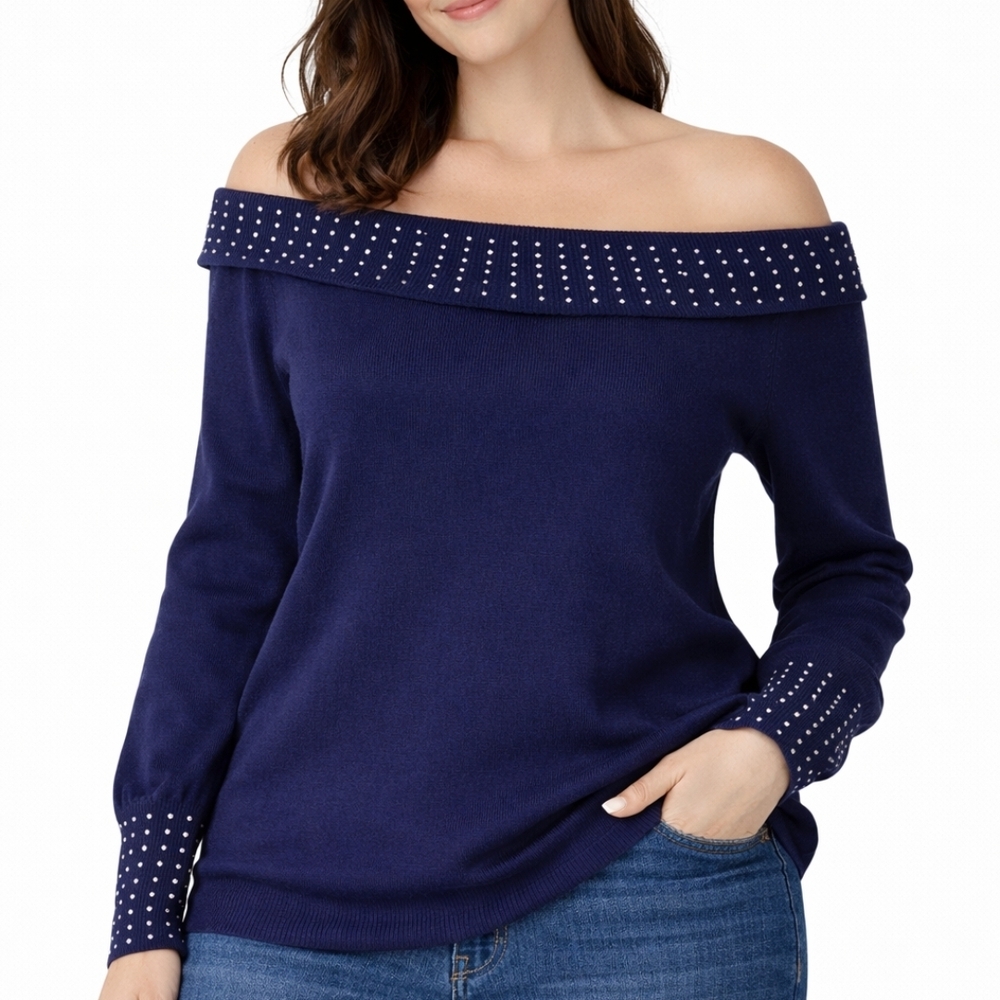 Stylish Blouse Navy Sweater Questions?